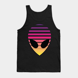 Cyberpunk Alien Icon Tank Top